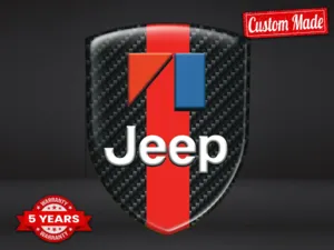 Jeep Logos Empresa Auto Resistentes Alta Calidad Profesional